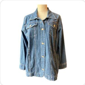 Tudor Court Women's Denim Jean Jacket - Size L (711-4)